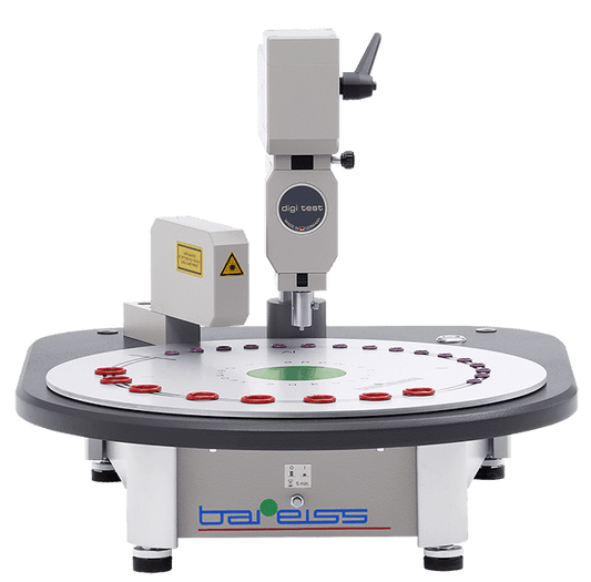 BaRotation – Automatic O-ring Hardness and Thickness Tester