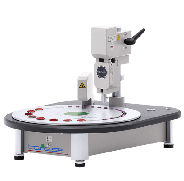 BaRotation – Automatic O-ring Hardness and Thickness Tester