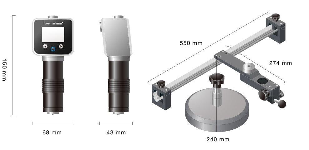 HPE III L – Steering Wheel Tester | Hardness Tester