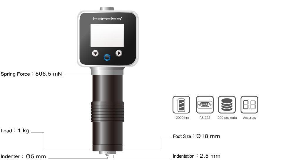 HPE III L – Steering Wheel Tester | Hardness Tester